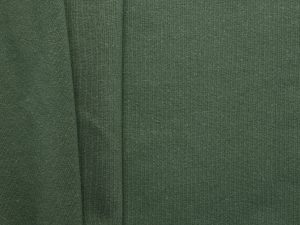Hemp Cotton Ribbing (Circular) - Forest