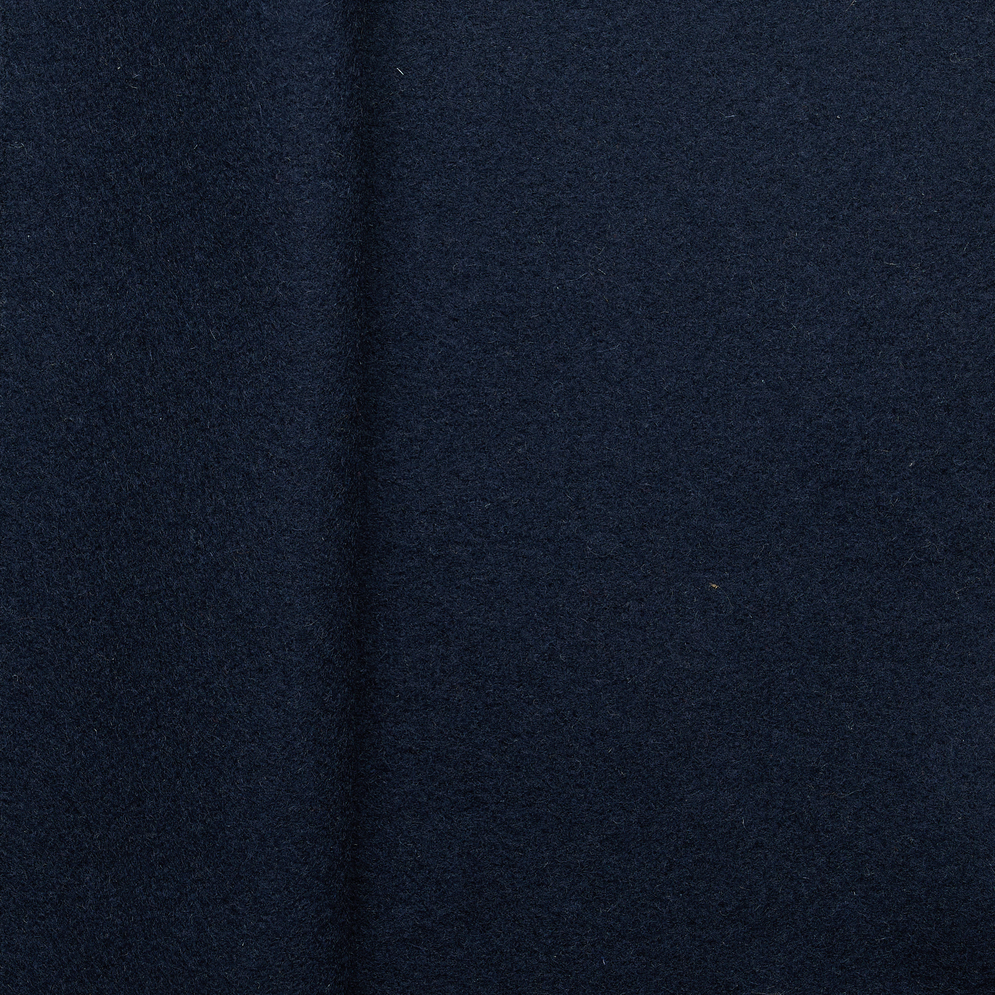 Wool Melton Coating - Navy