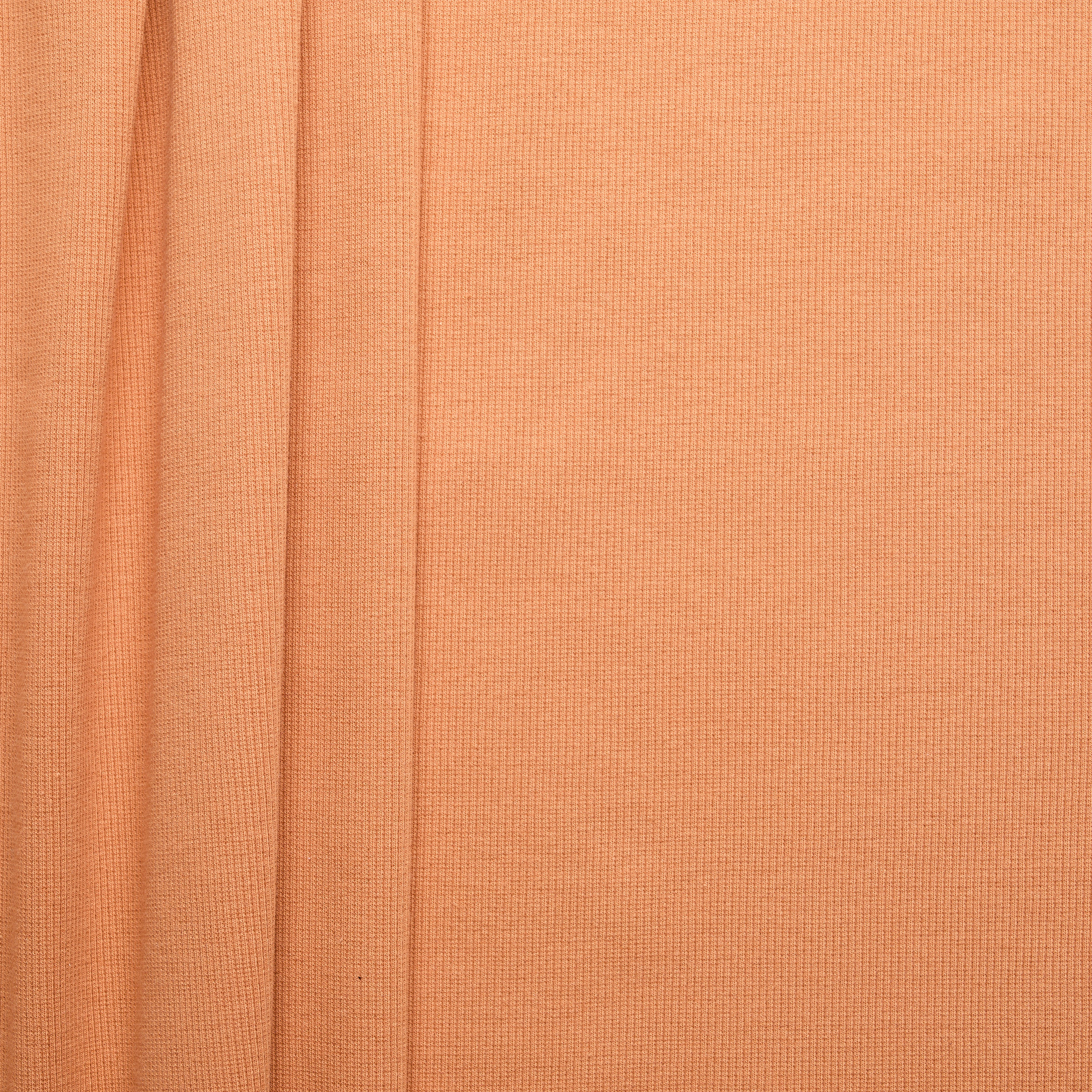 Japanese Cotton/PU rib - Pastel Orange