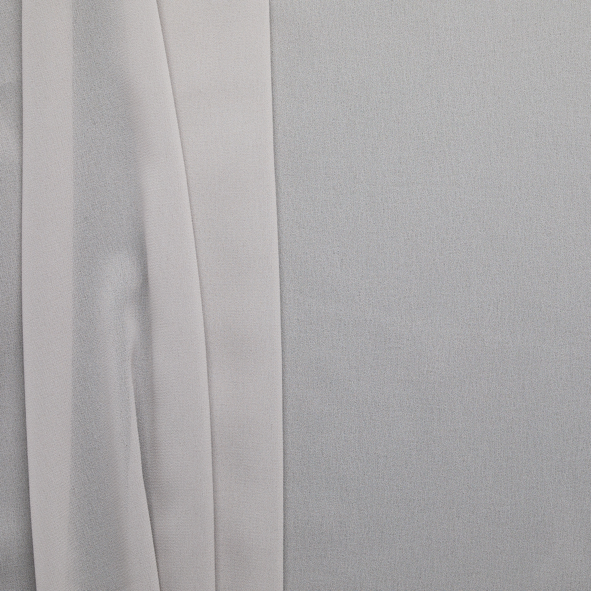Poly Chiffon - Grey