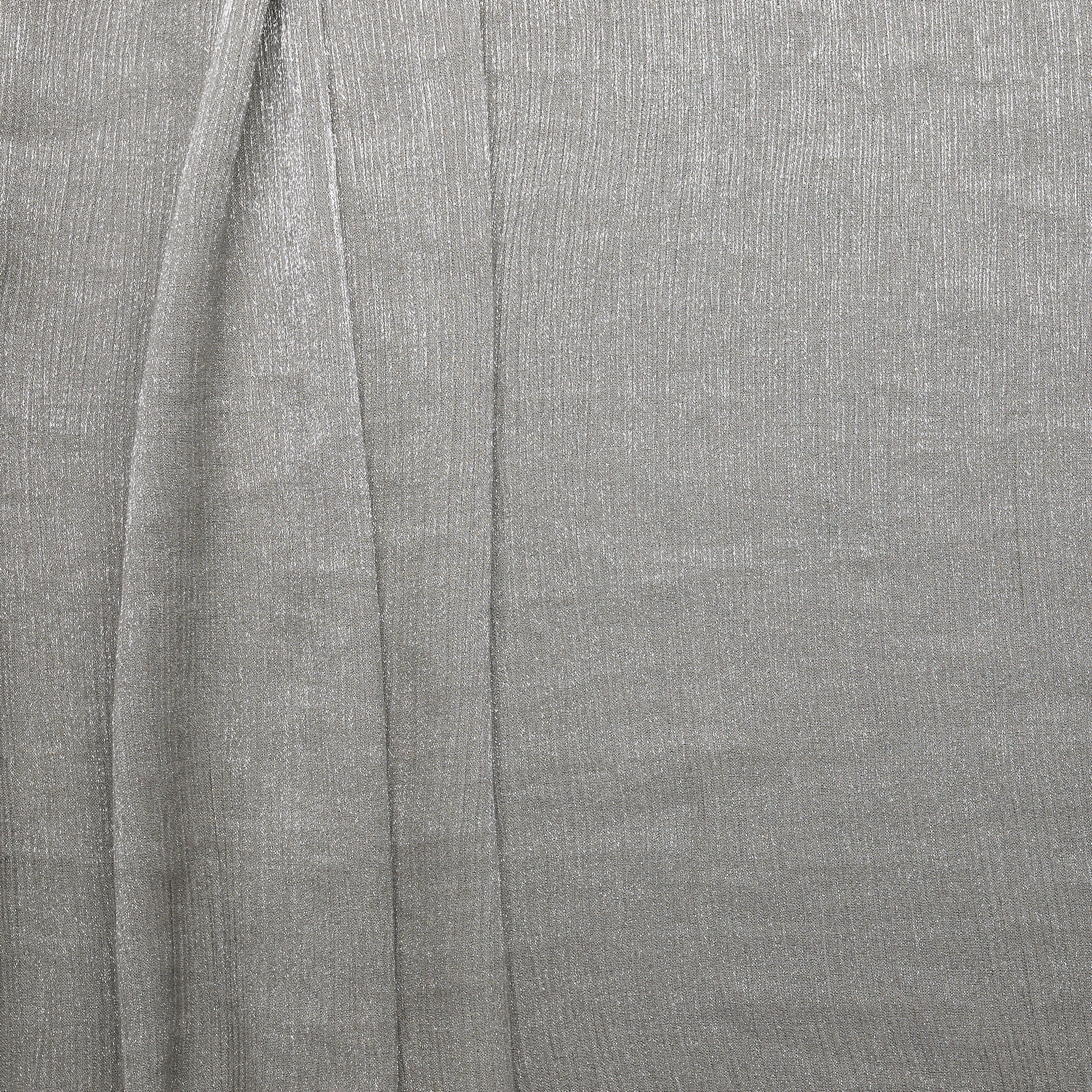 Viscose Polyester Crinkle - Silverstone