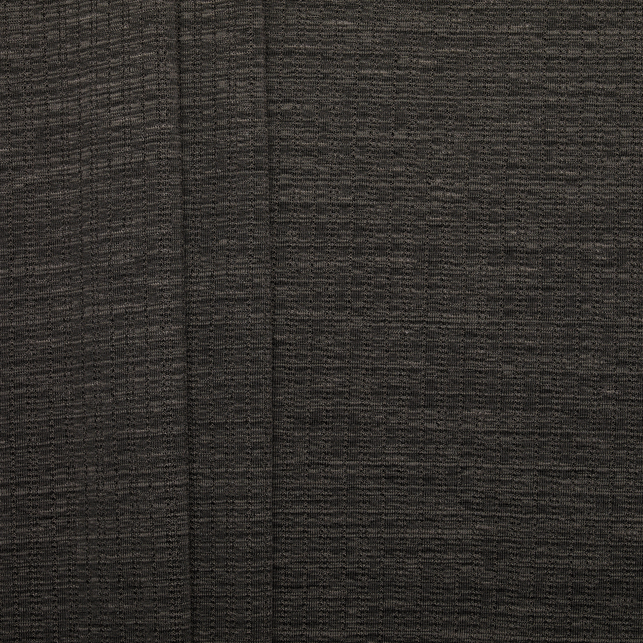 Cotton Slub Jersey Rib - Chocolate