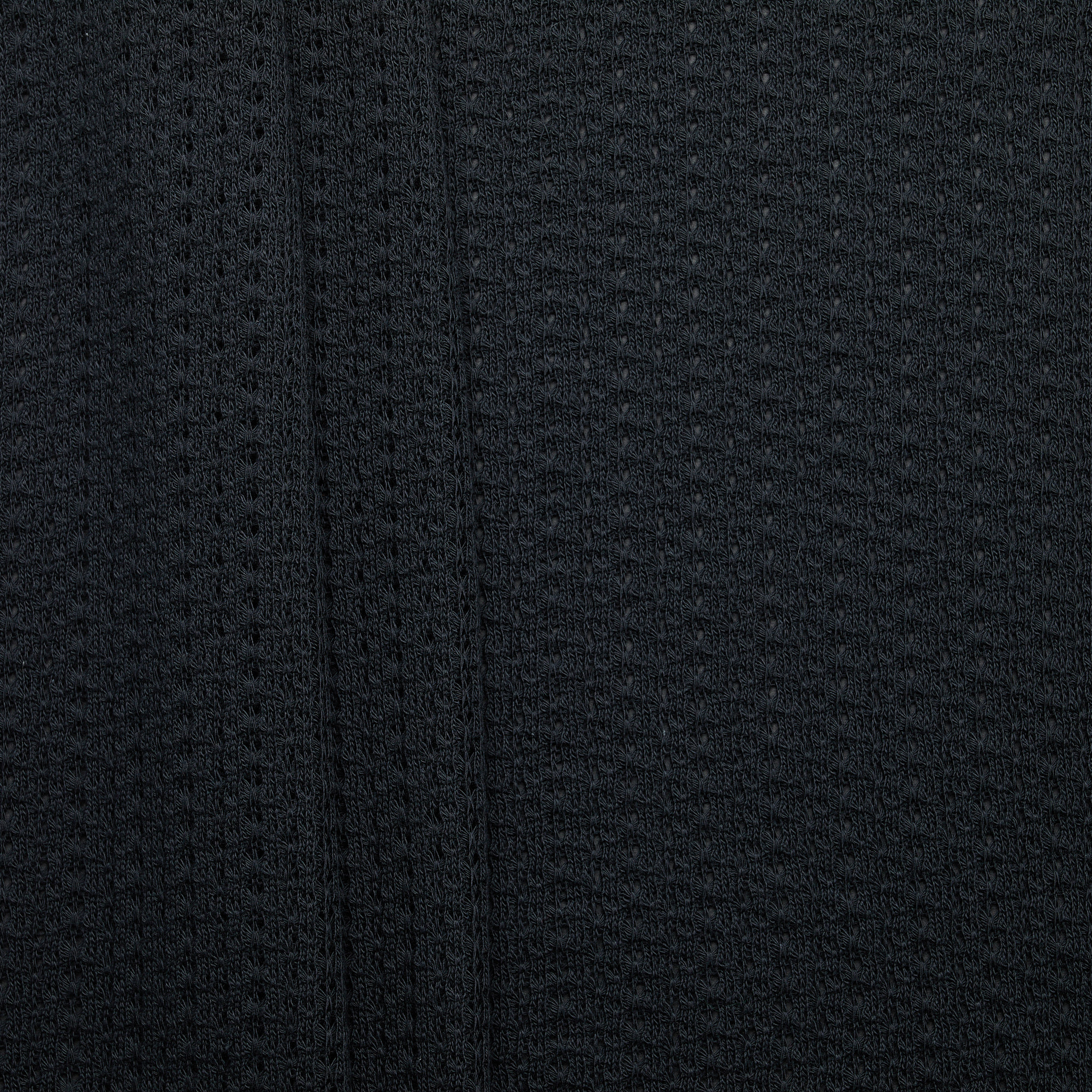 All Over Cotton Fan Stitch - Slate