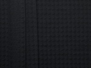 Flat Houndstooth Knit - French Navy
