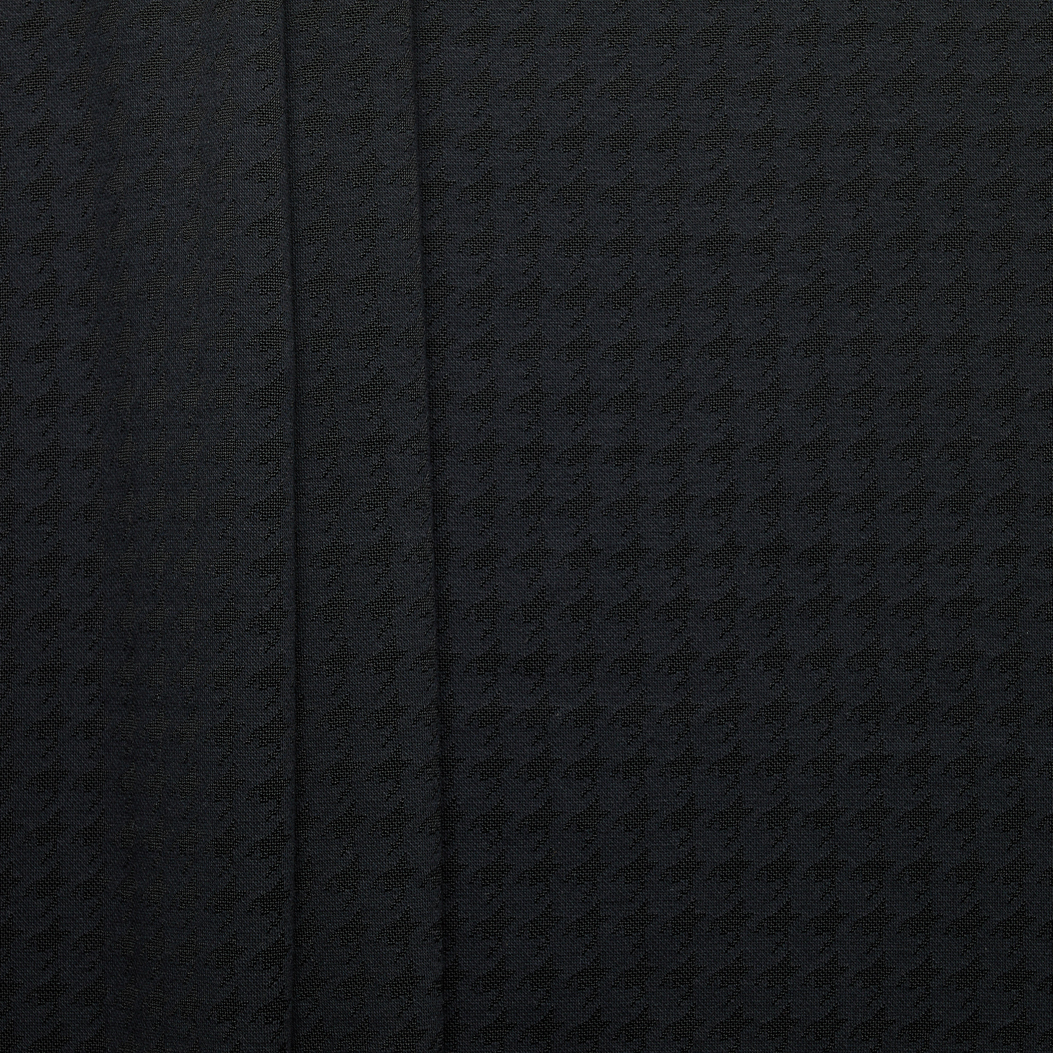 Flat Houndstooth Knit - French Navy
