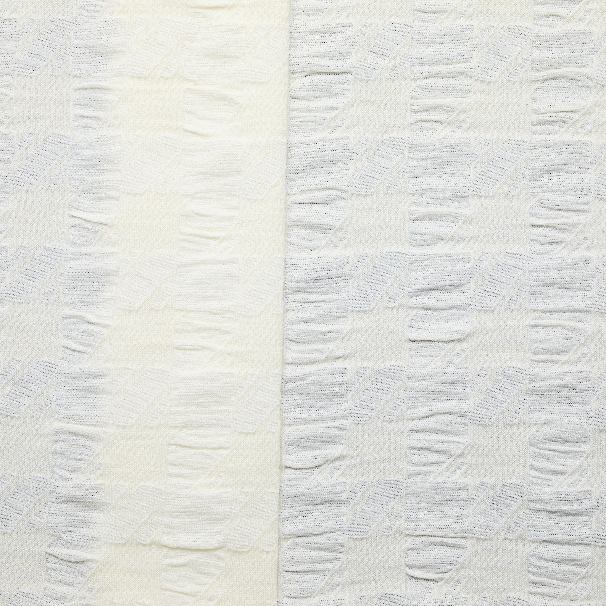 Wool Jacquard Scrunchie (Circular) - Undyed PFD