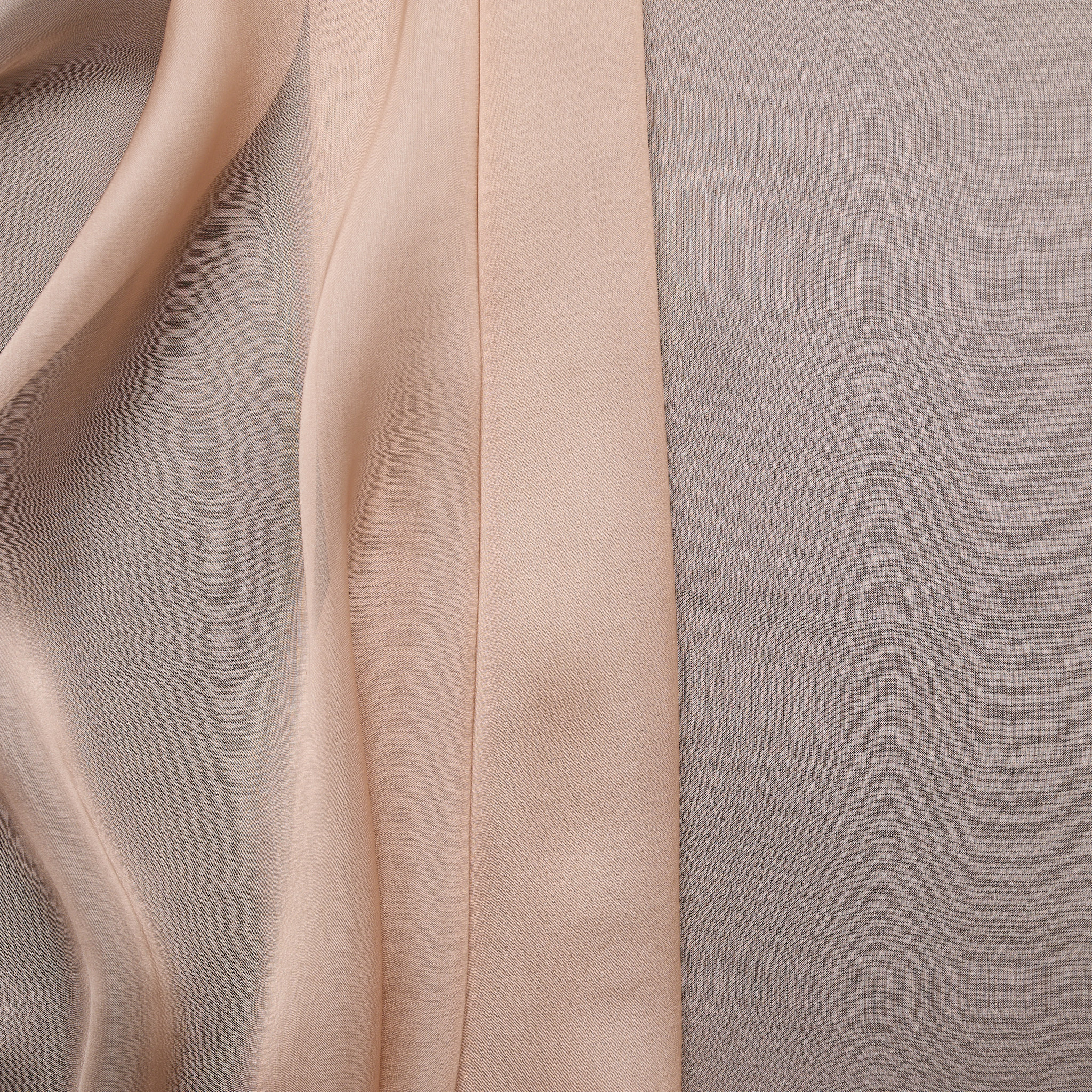 100% Silk Chiffon - Beige