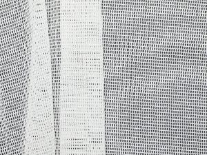 Cotton Grid Mesh - White
