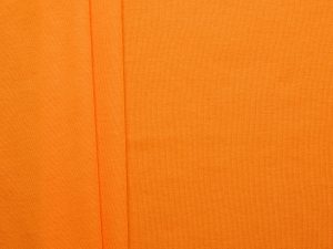 Aus Milled 100% Cotton Interlock - Orange Zest