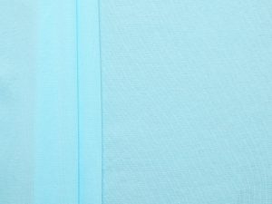 Aus Milled 100% Cotton 1x1 Ribbing - Aqua