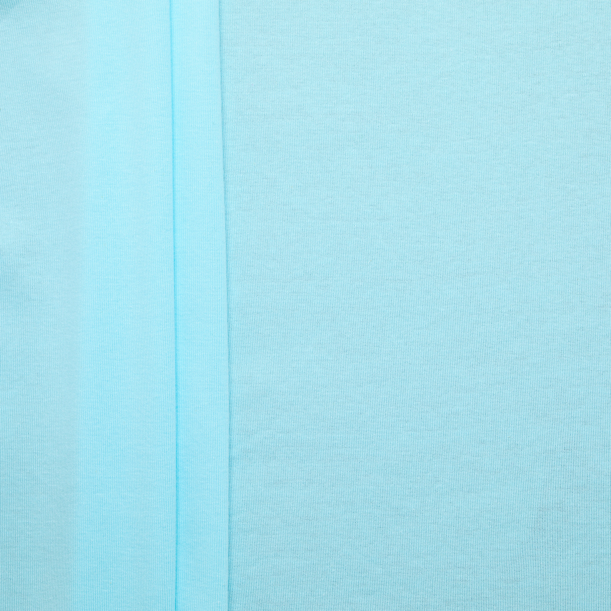 Aus Milled 100% Cotton 1x1 Ribbing - Aqua