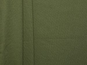 Aus Milled 100% Cotton 1x1 Ribbing - Khaki