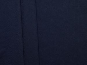 Poly Cotton Jersey - Ink Navy