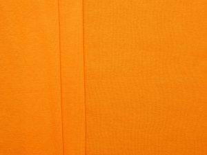 Aus Milled 100% Cotton 1x1 Ribbing - Tangerine