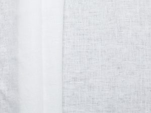 100% Linen - White