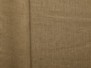 100% Linen Plain Weave - Tan
