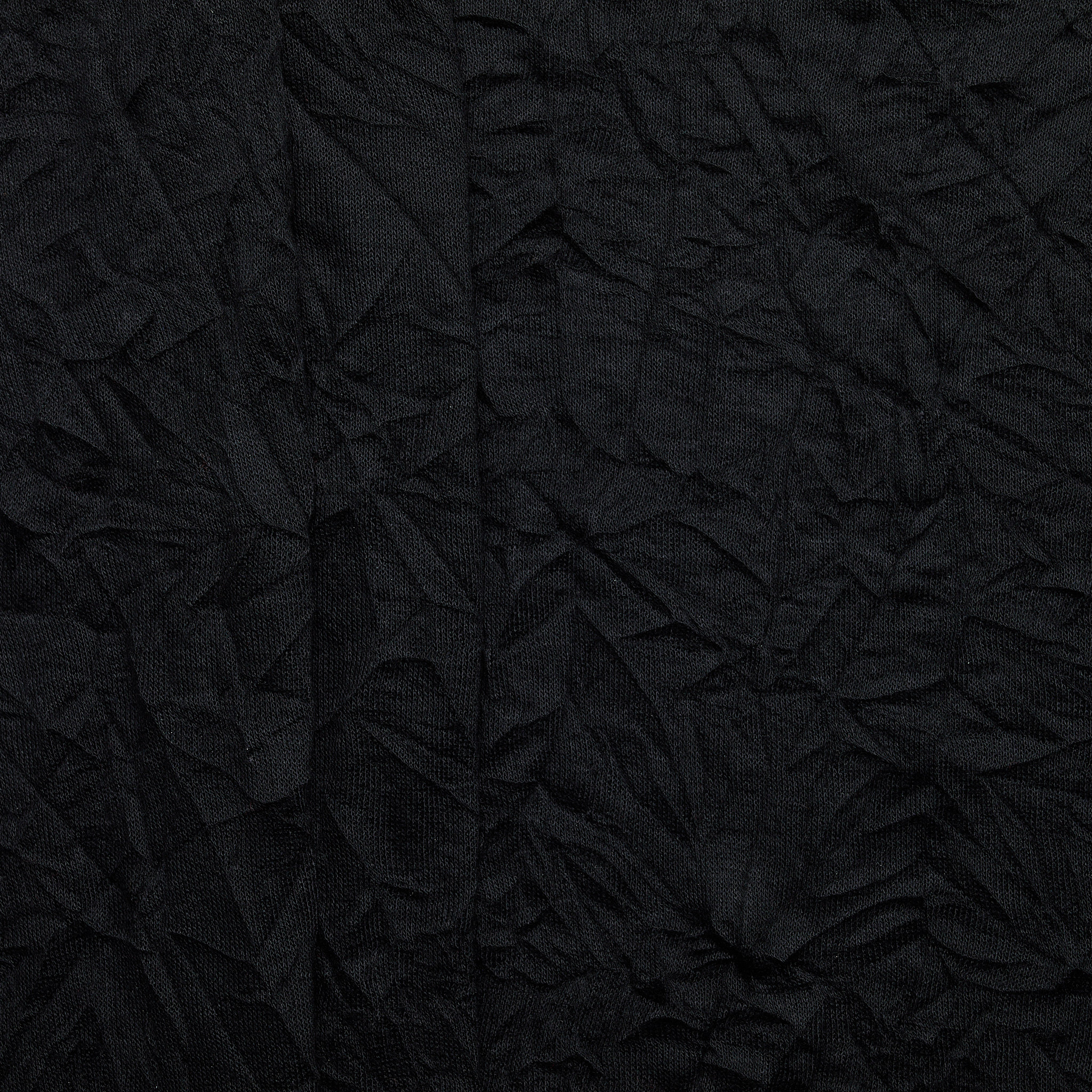 Crush Texture Jersey - Black