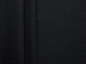 Luxury 100% Cotton Shirting - Black
