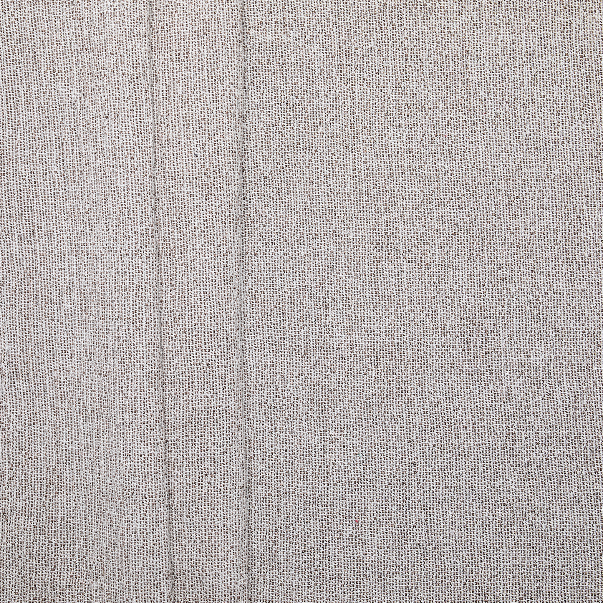 SOLD Linen Blend Stripe Crinkle Woven - Taupe