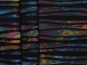 Vibrant Fern Textured Jacquard - Multicolour