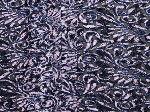 Marbleised Lace - Pink/ Navy