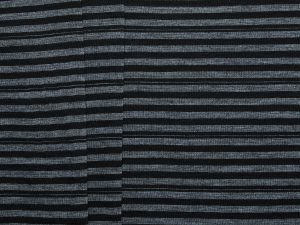Aus Milled Merino Wool Blend Stripe Jersey - Charcoal