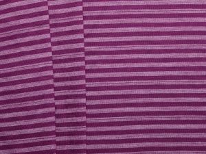 Aus Milled Merino Wool Blend Stripe Jersey - Purple