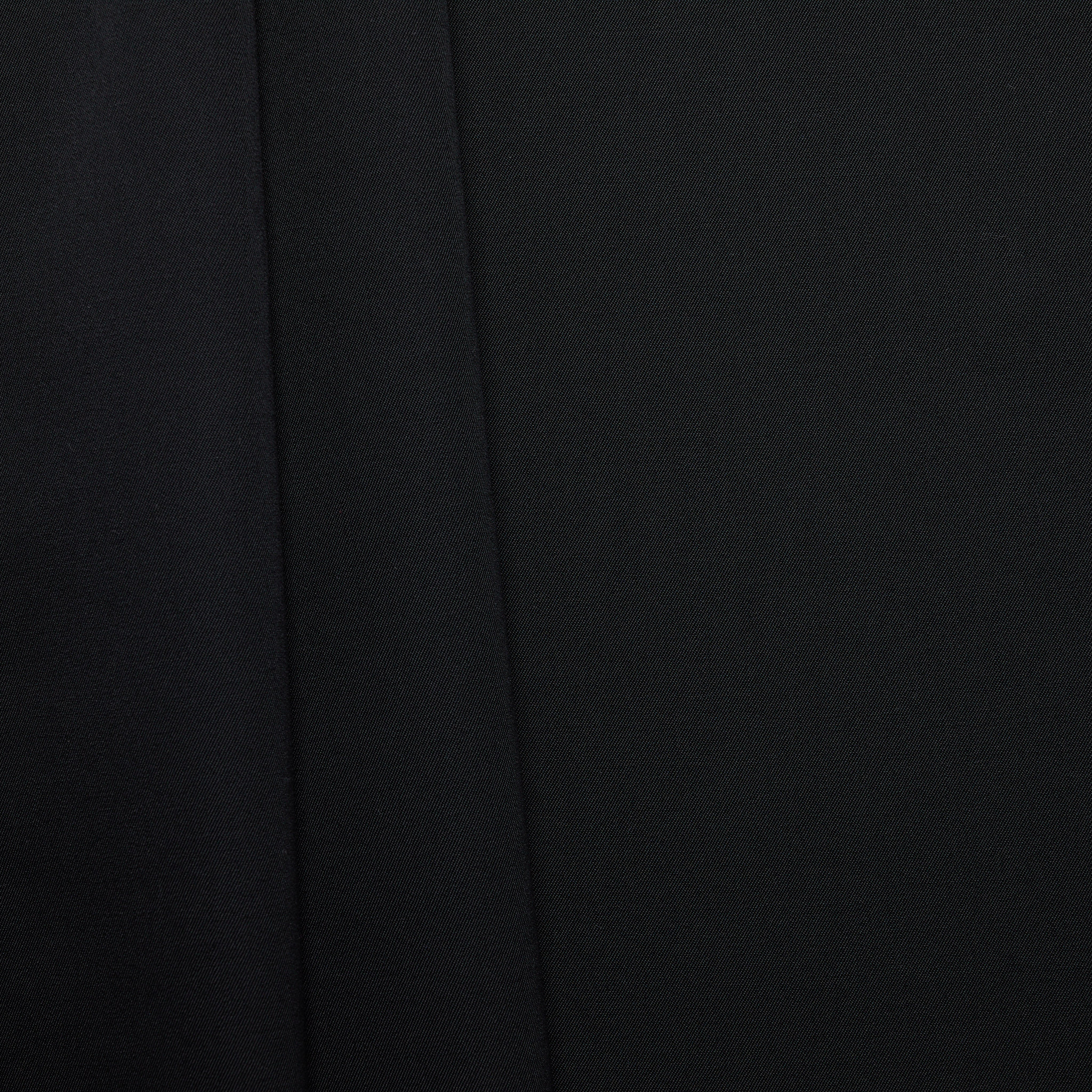 100% Wool Japanese Gaberdine Suiting - Black