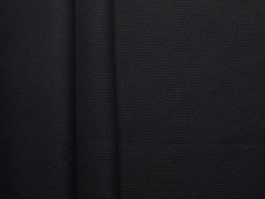 100% Italian Cotton Canvas - Black