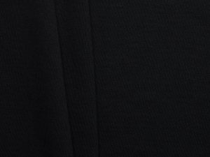 100% Italian Cotton French Terry - Black