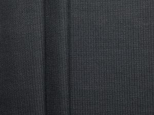 Wool Stripe Suiting - Black/ Charcoal