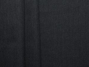 Herringbone Wool Suiting - Charcoal