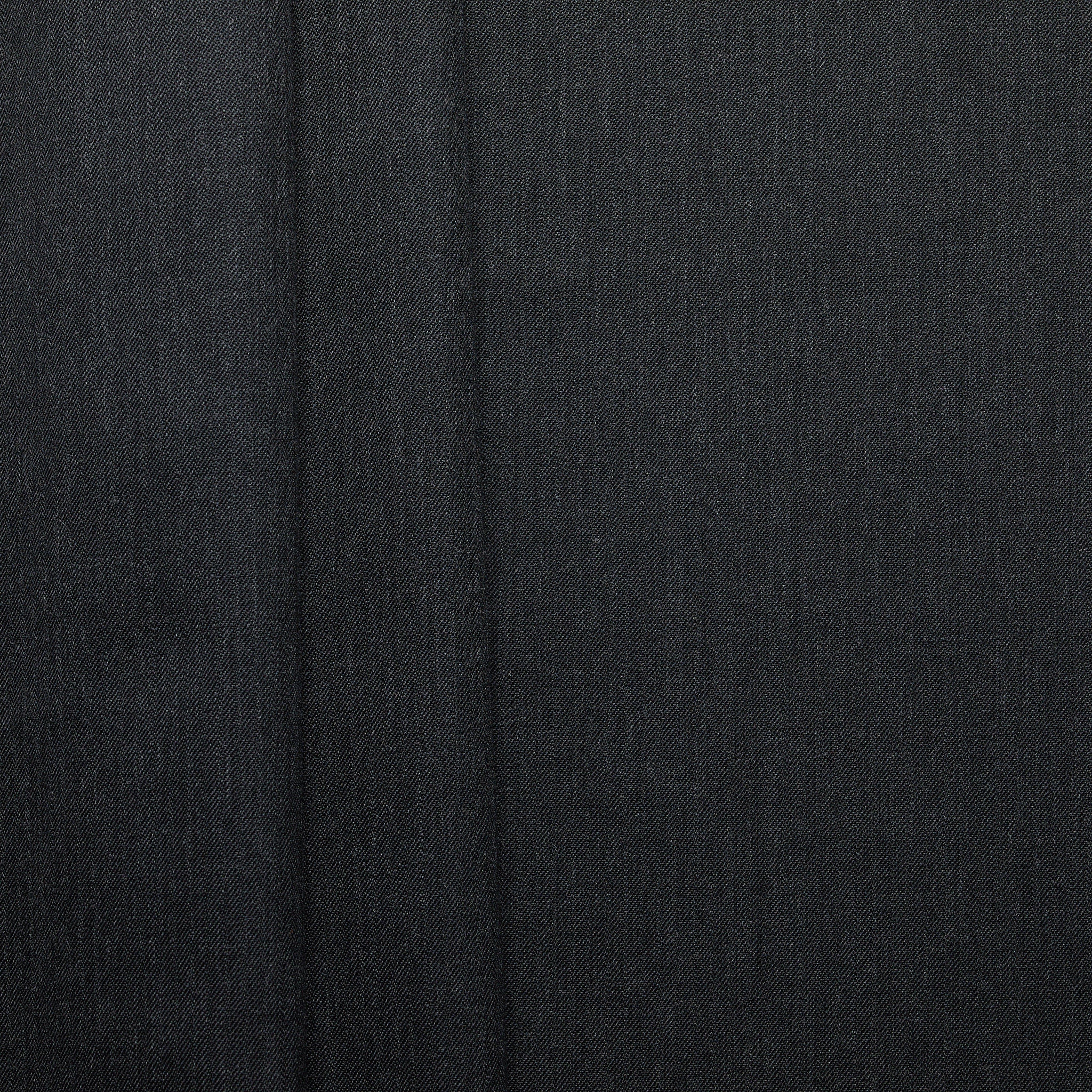 Herringbone Wool Suiting - Charcoal