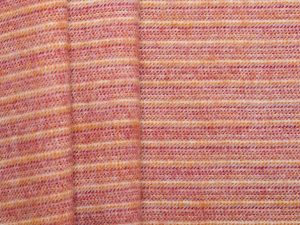 100% Wool Blanket - Multicolour Red/Orange