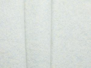 Pastel Wool Blanket - Blue/White