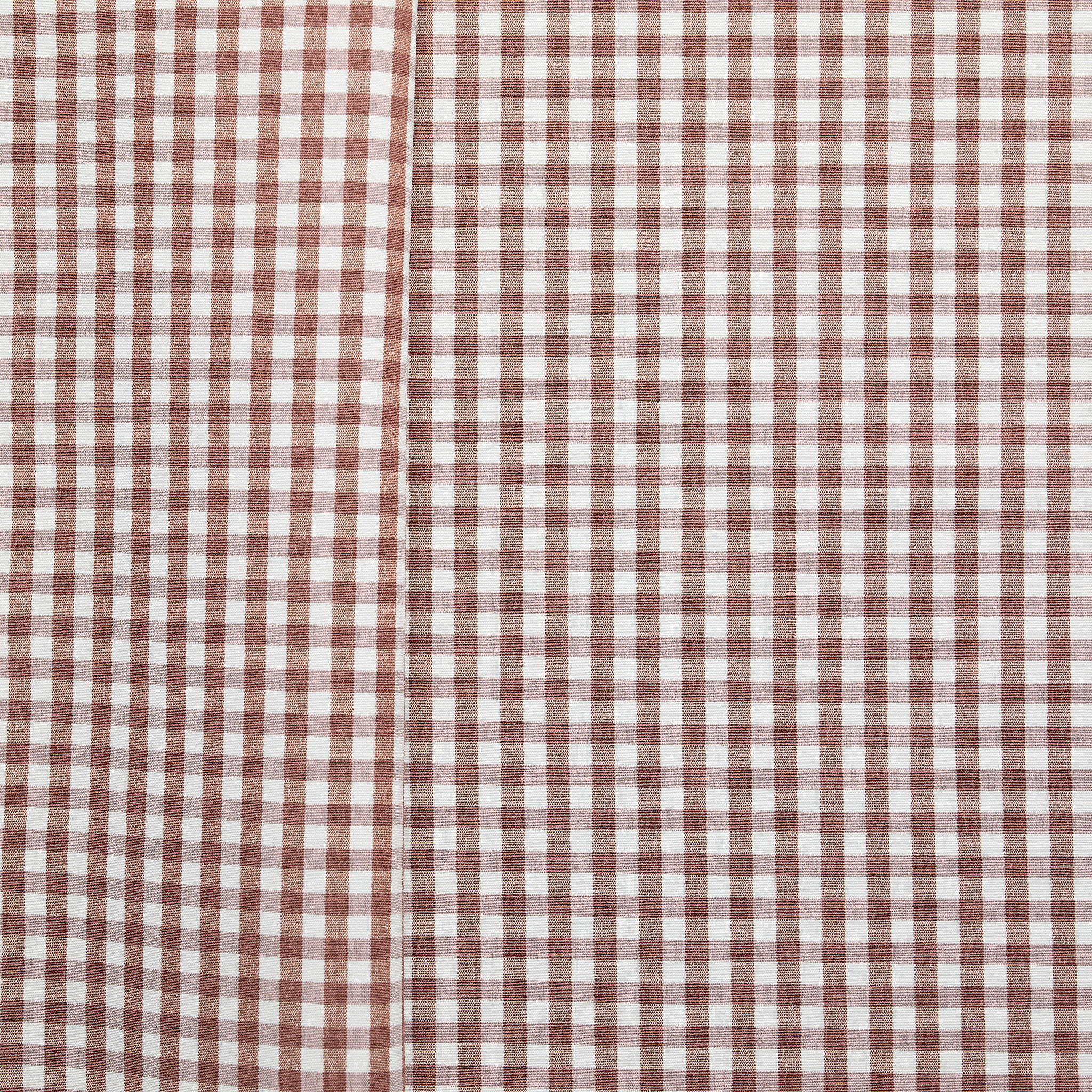 Gingham - Taffy Brown/ White