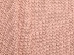 100% Cotton Heavy Rib - Salmon
