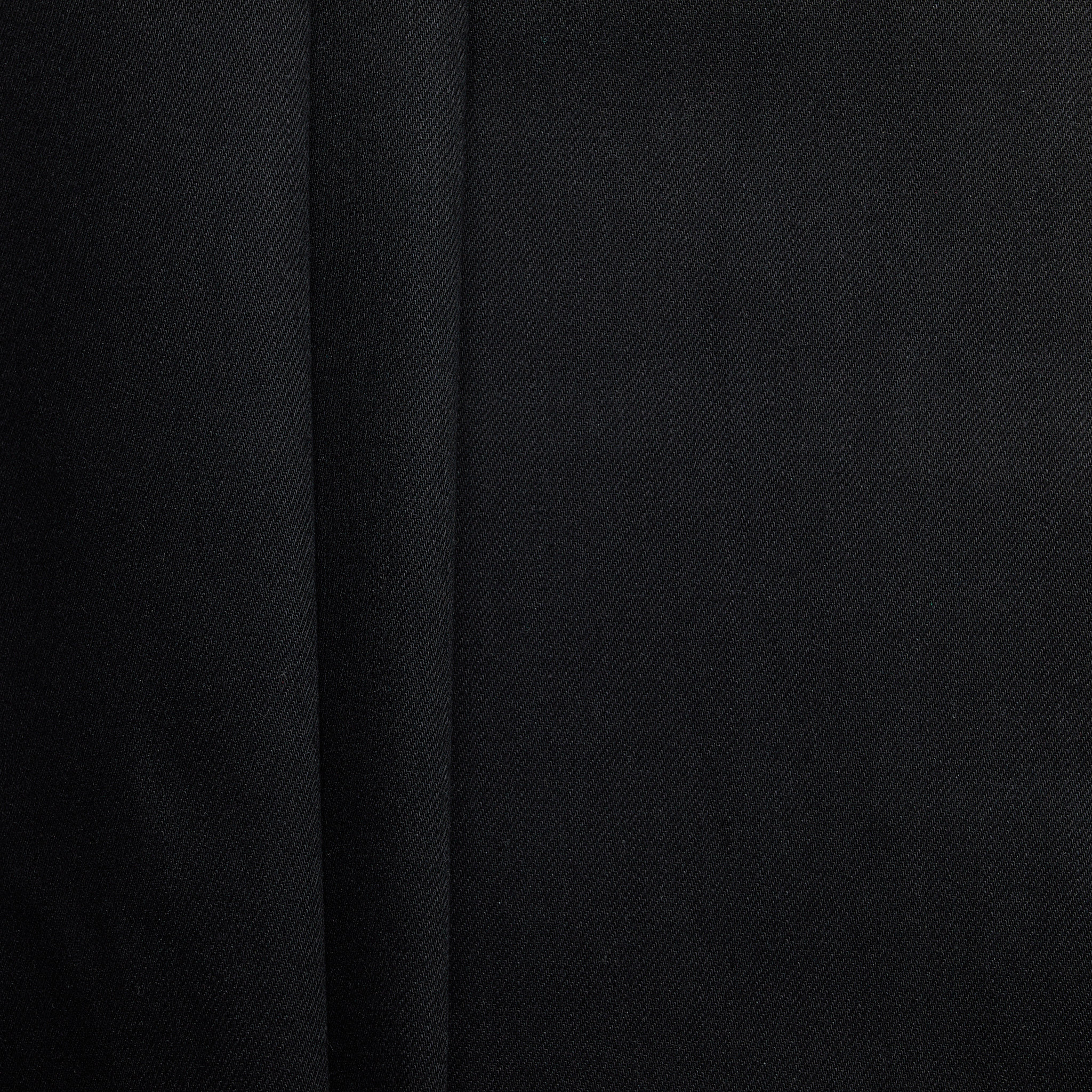 100% Cotton Selvedge Denim 410gsm - Black