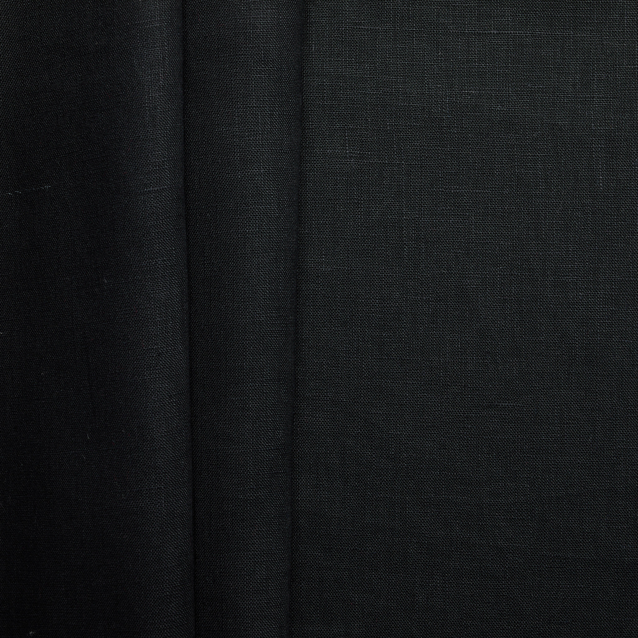 100% Linen - Black