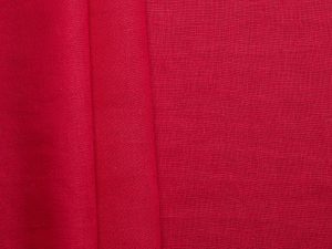 100% Linen - Red