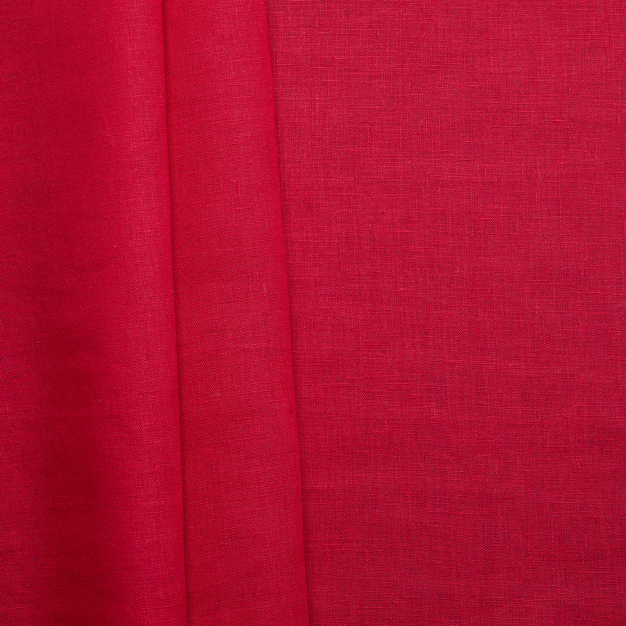 100% Linen - Red