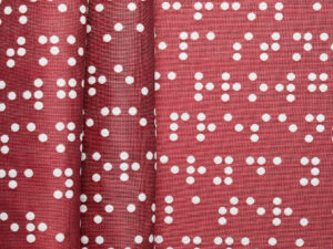 Striped Braille Jacquard - Character