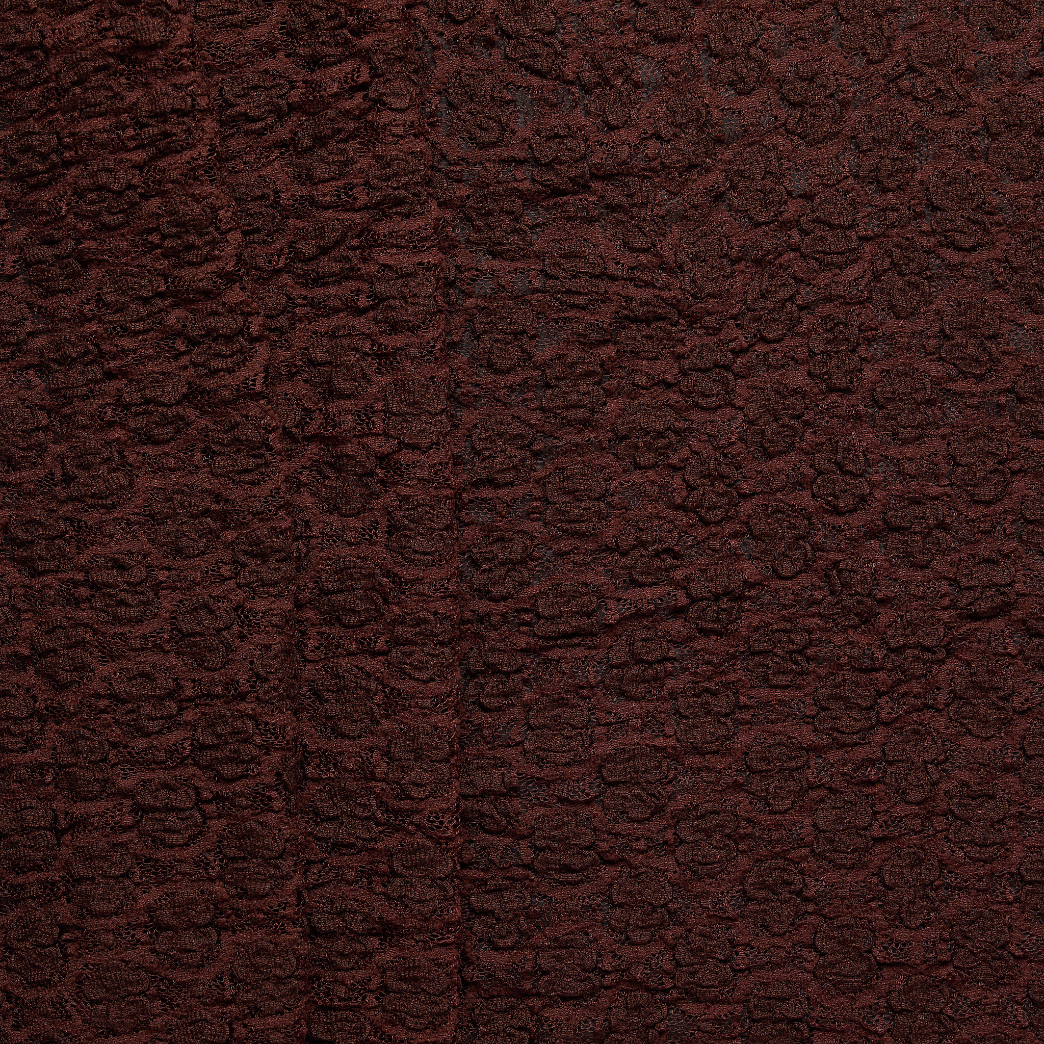 Rochelle Knitted Stretch Lace - Chocolate