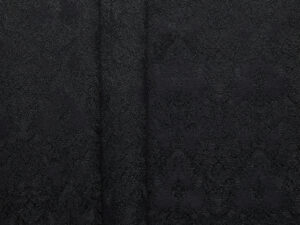 Jacquard Lace Look Stretch - Black
