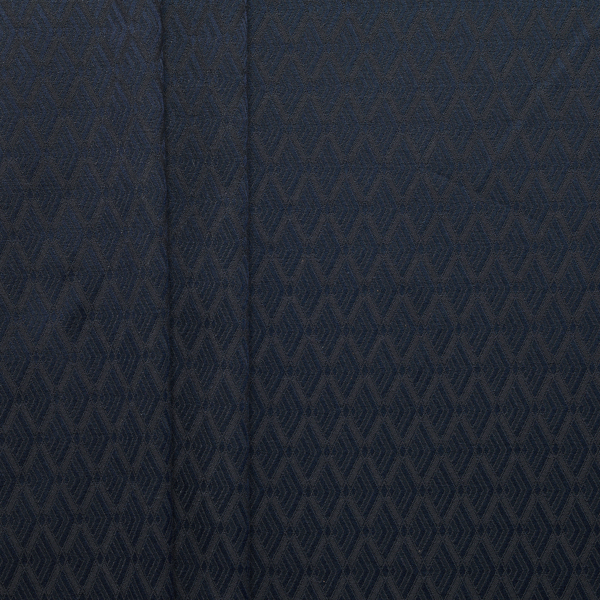 Diamond Jacquard - Midnight Navy