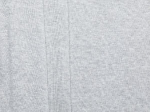Tube Rib Jersey- Light Grey Marle