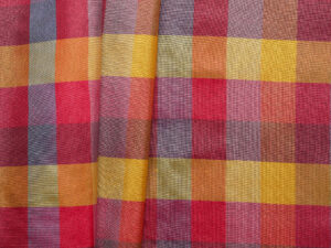 100% Silk Check - Multicolour