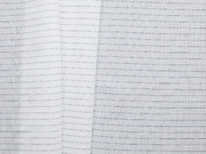 Pinstripe Viscose Cotton - Blue/ White