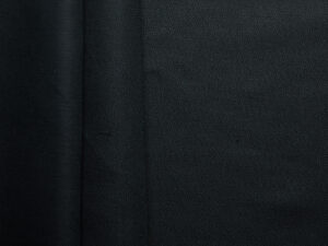 Viscose Linen Twill Suiting - Black
