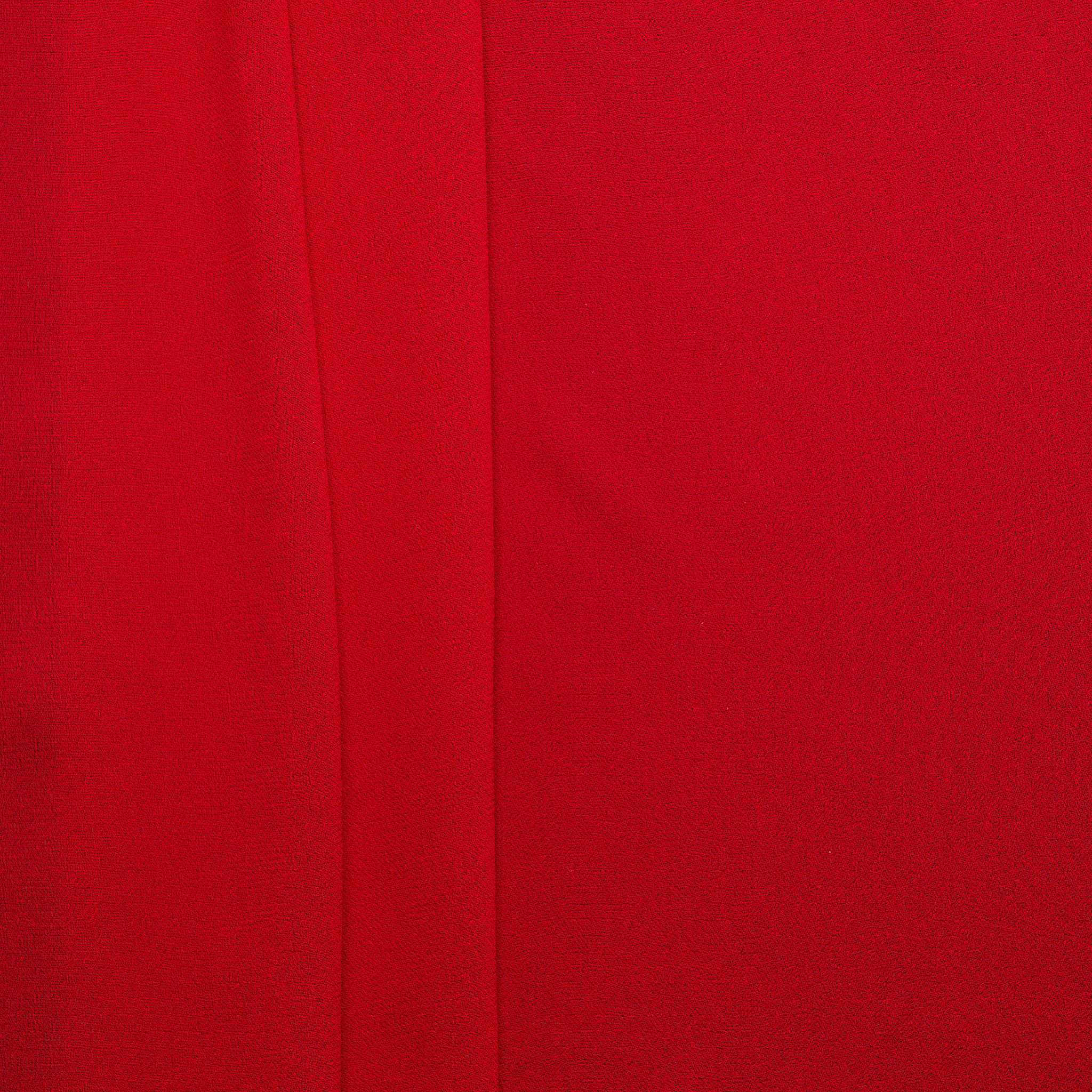 Viscose Crepe - Red